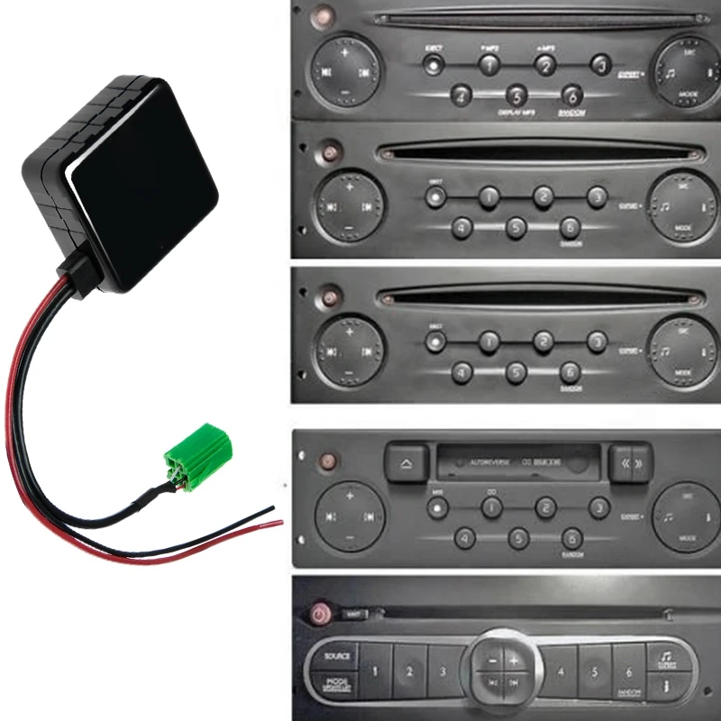 Кабель AUX вспомогательный Bluetooth автомобильный Радио RENAULT обновленный список Clio