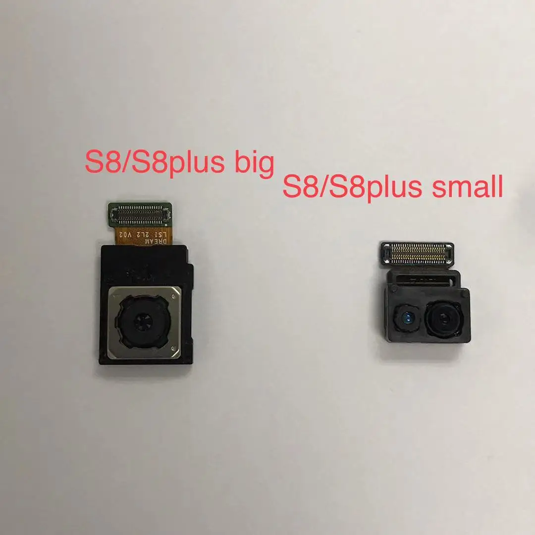 2 шт./задняя камера Оригинальная задняя камера гибкий кабель для Samsung Galaxy S8 S8 + Plus SM- G950U G950F G955U G955F задняя камера