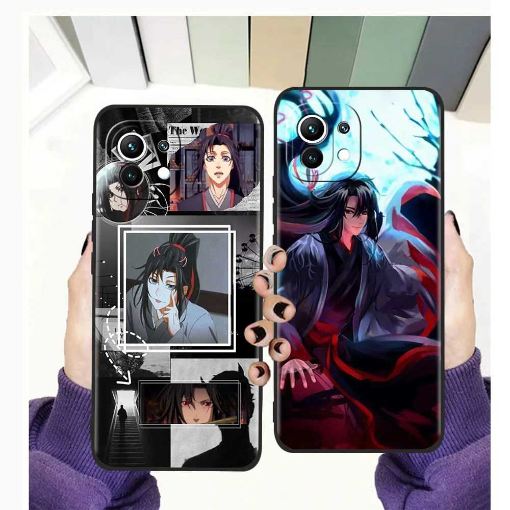 

Mo Dao Zu Shi MDZS Anime Shockproof Phone Case for Xiaomi Mi Poco F3 X3 NFC M3 9T 11 Ultra 11T Note 10T Pro Lite Plus Soft Cover