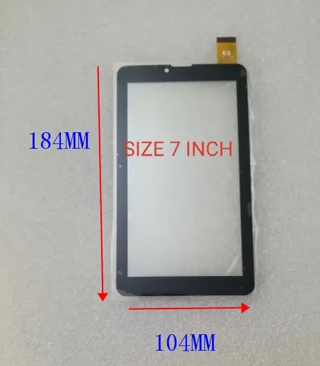 ZGY черный 7 дюймов для VERTEX Tab 3G 2 1 VIVAX TPC 704 емкостный сенсорный экран панель Ремонт