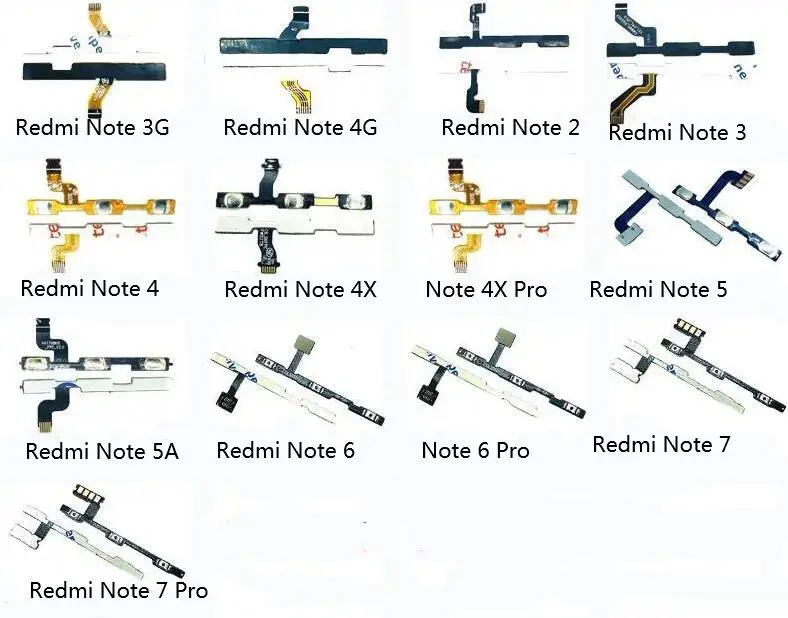 Гибкий кабель с кнопкой увеличения/уменьшения громкости + включения/выключения