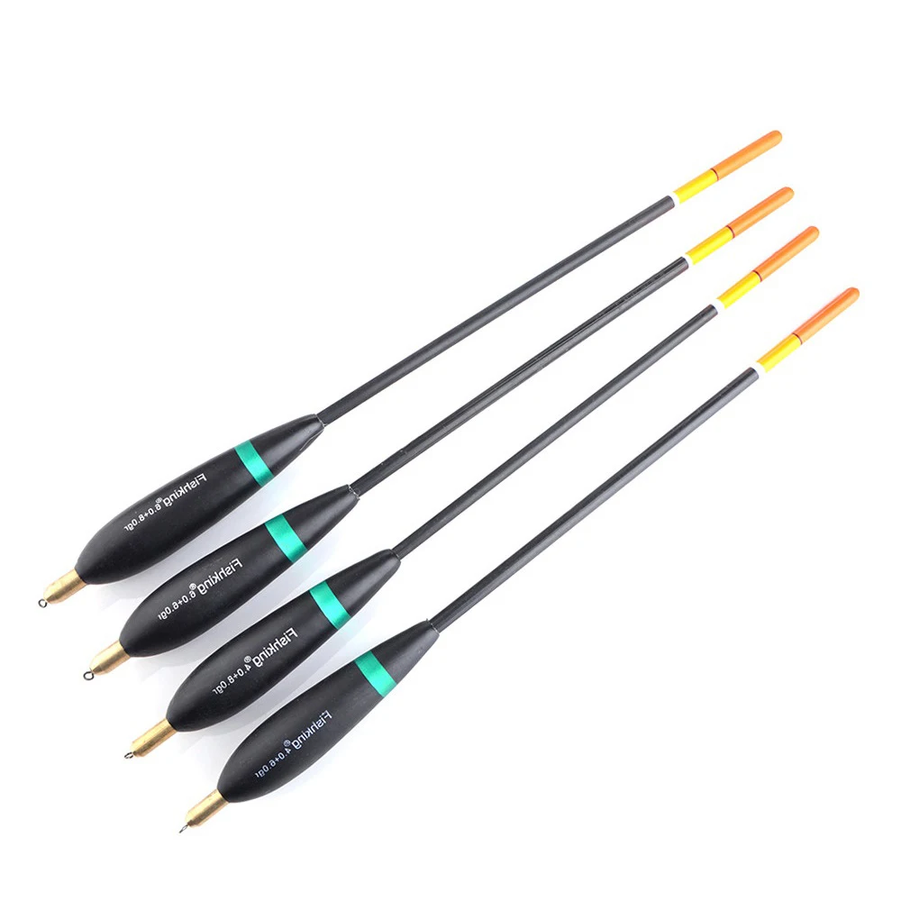 

4pcs 8g 9g 10g Barguzinsky Fir Bobber Fishing Float 24cm-26cm Copper Ocean Rock Buoy For Carp Fishing Tackle