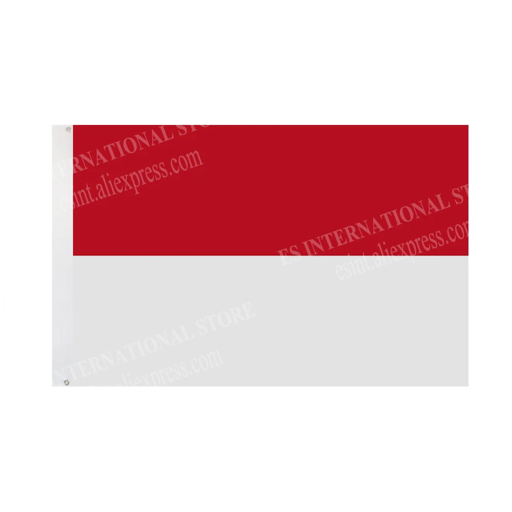 Monaco Flag National Polyester Banner Flying 90*150cm 3*5ft All Over The World Worldwide Outdoor | Дом и сад