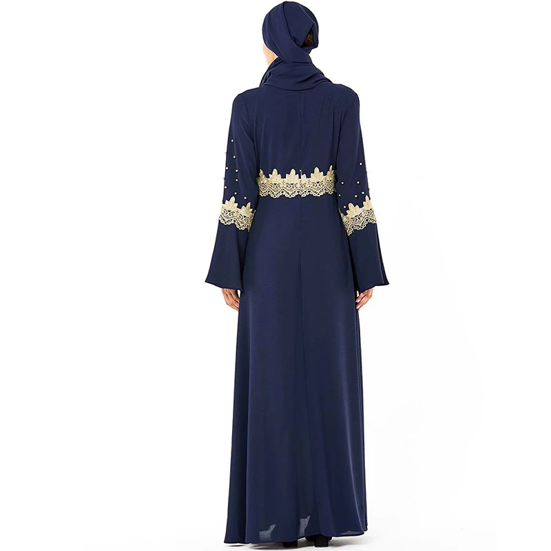 Женское мусульманское платье арабский абайя Дубай Hijab турецкий мусульманский