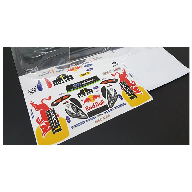 

Colorful Body Stickers Decals For 1/10 Ford Fiesta Rally Cars