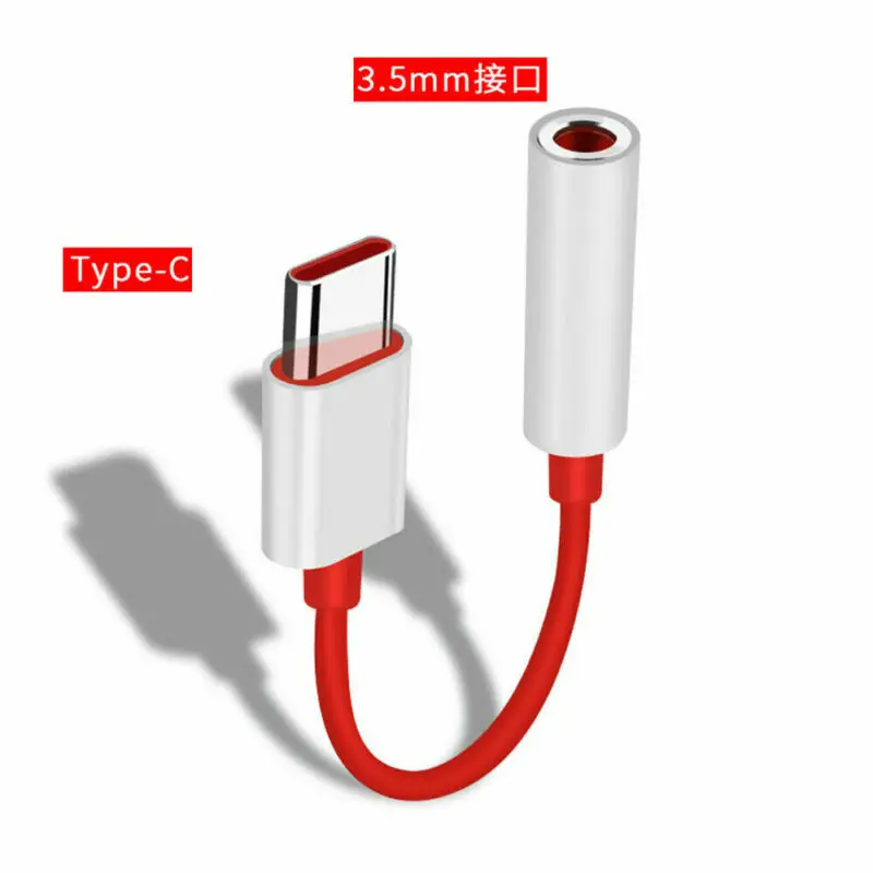 For Oneplus 7 Pro 6T 5 USB Type C To 3.5mm Jack Earphone Adapter Aux Audio Cable | Мобильные телефоны и аксессуары