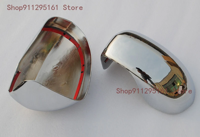 

Chromed ABS Plastic 2PCS Side Door Mirror Cover Protector Trim For Jeep Compass 2011 2012 2013 2014 2015