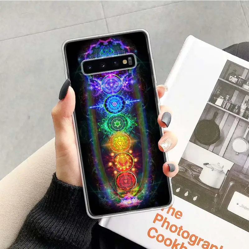 Чехол для телефона Aum Om Yoga Samsung Galaxy S20 FE S21 Ultra S22 Plus S10 Lite S9 S8 J4 J6 J8 + мягкий чехол |