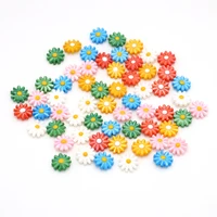 5pcs small beads natural shell freshwater sunflower shaped beads pendants for jewelry making necklaces earrings accessories