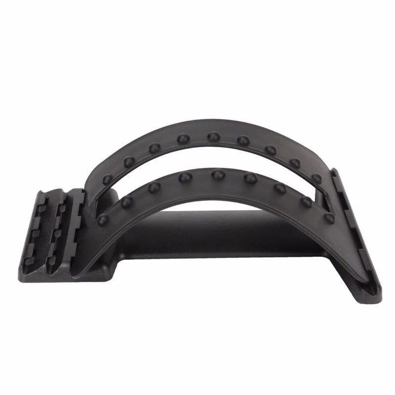 

Back Massager Stretcher Fitness Lumbar Support Waist Spine Pain Relief