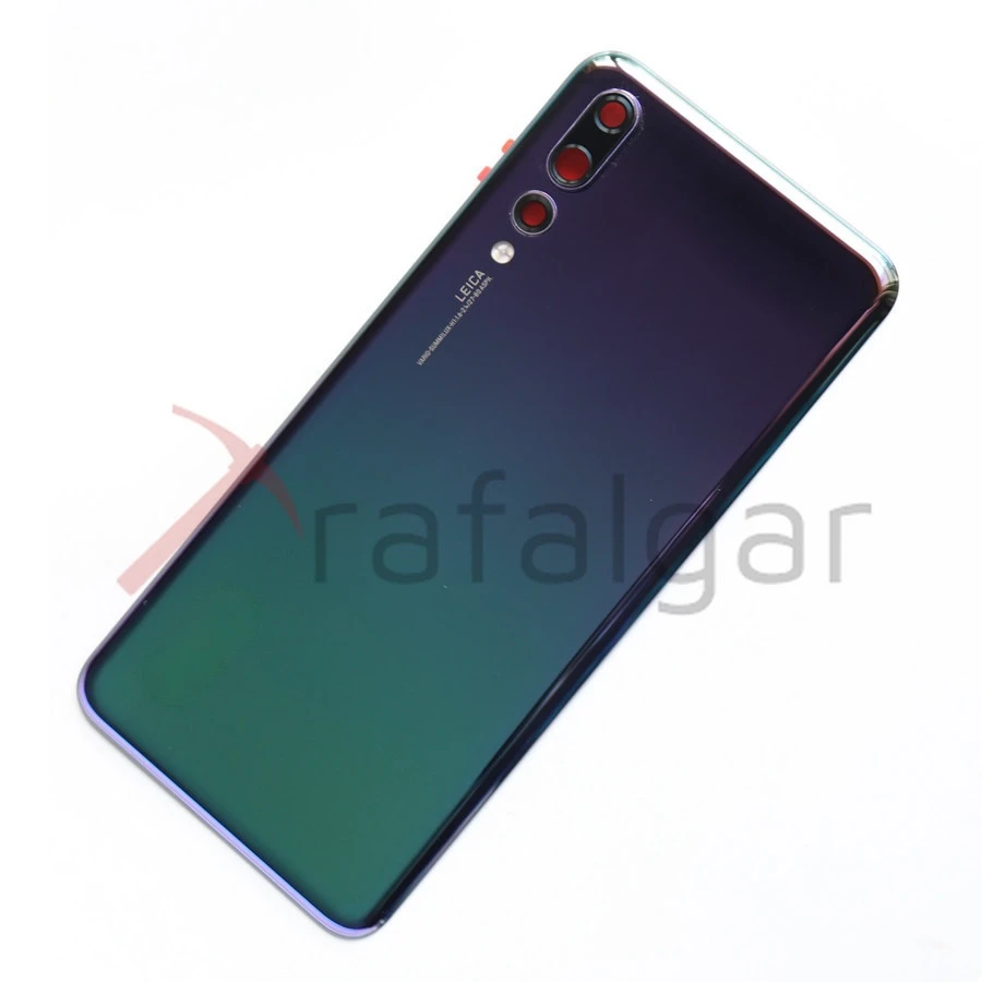 Оригинальное новое заднее стекло для Huawei P20 Pro Крышка батарейного отсека Корпус +