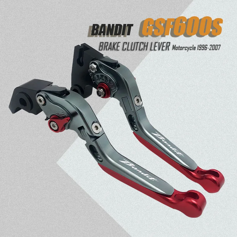 

For SUZUKI Bandit GSF600S GSF 600 S 1996-2007 2006 2005 2004 Motorcycle CNC Adjustable Folding Extendable Brake Clutch Levers