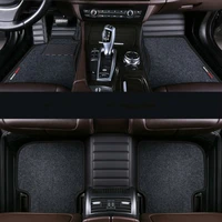 full cover waterproof leather coil carpets special car floor mats for right left steering mini cooper countryman clubman