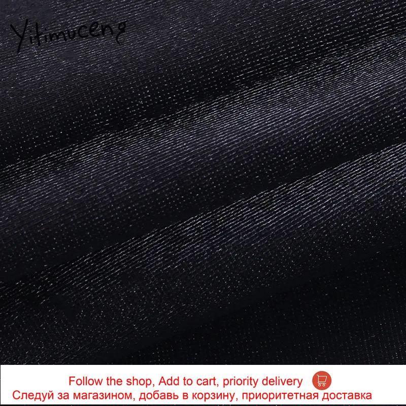 

Yitimuceng Crop Tops Women Clothes Korean Fashion Black Summer 2021 New Tank Top Sexy Camis Strapless Shoulder Strap Patchwork