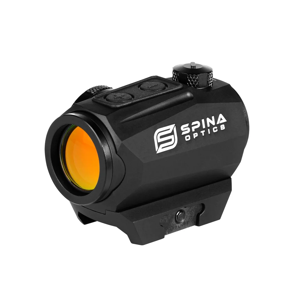 Тактический Оптический прицел SPINA Optics 1x20 Compact 2 Moa с красной точкой Прицельный