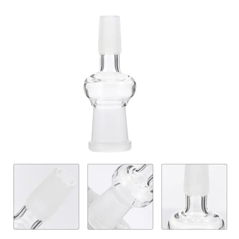 

Glass Tube Adapter Clear Scientific Glass Tube Adapter 14mm Male to 19mm Female