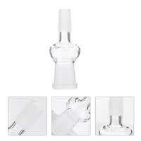 glass tube adapter clear scientific glass tube adapter 14mm male to 19mm female