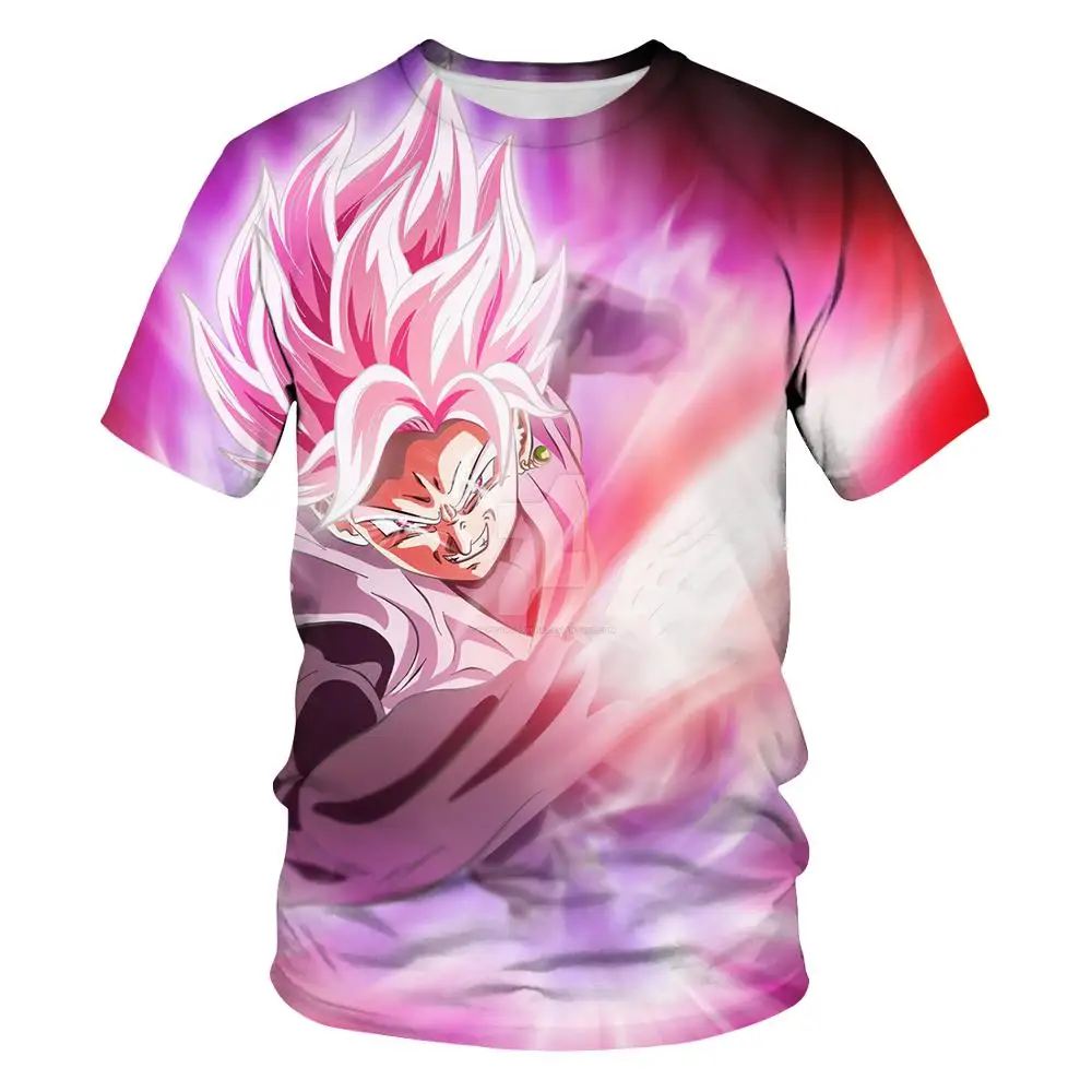 Мужская футболка с 3D принтом Dragon Ball облегающая коротким рукавом и в виде черепахи