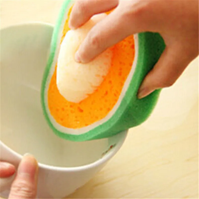 Кухонный инструмент красивая Чистящая салфетка для мытья фруктов гаджет губка