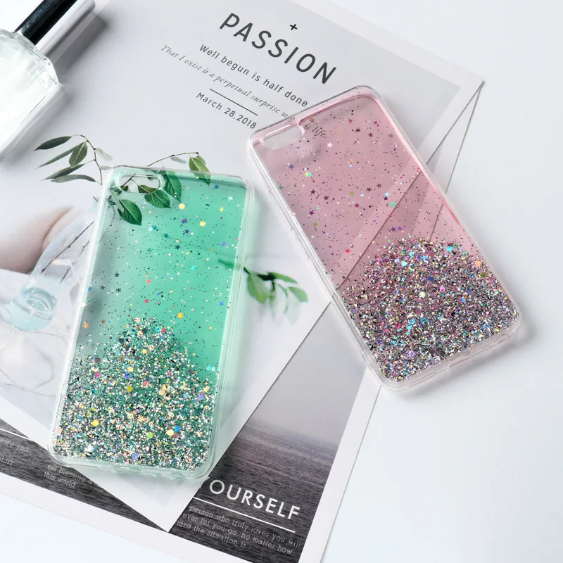 

Bling Glitter Case For Vivo Y11 Y19 2019 Y15 Y17 Y12 V11 V15 X23 X27 S1 Pro X21 S5 U20 Y9S Y5S Y75 Y79 Y83 Y85 Y91 Y93 Y97 Cover