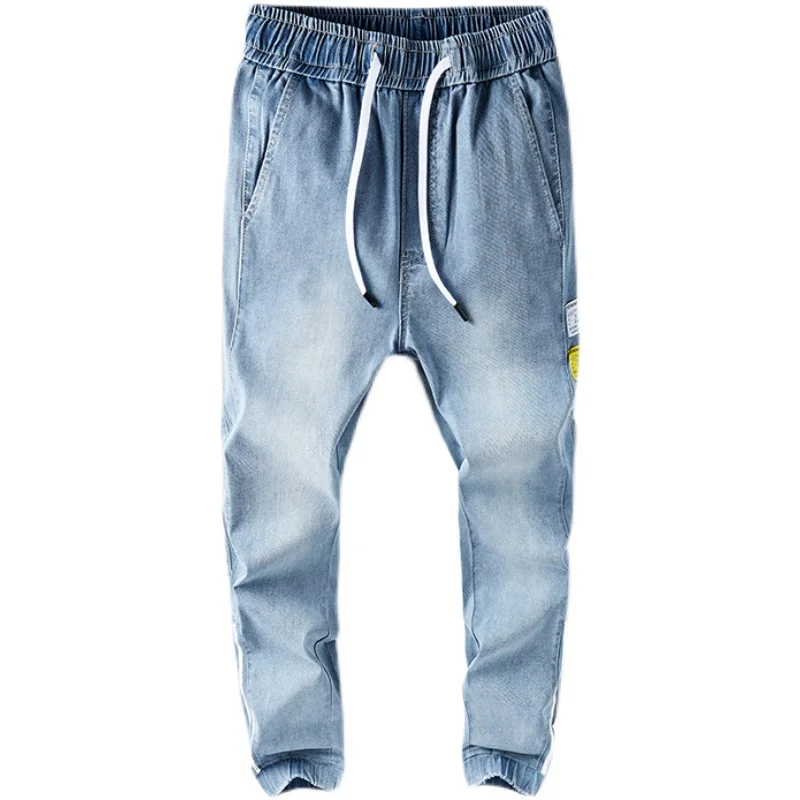 

Casual Boy Men's Jeans for Men Trousers Baggy Jeans Boys Wide Leg Oversize Cargo Denim Overalls Man Pants
