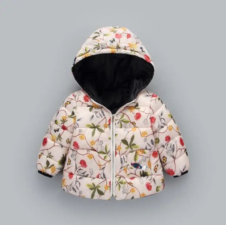 Зимний комбинезон для девочек плотная теплая зимняя одежда с капюшоном