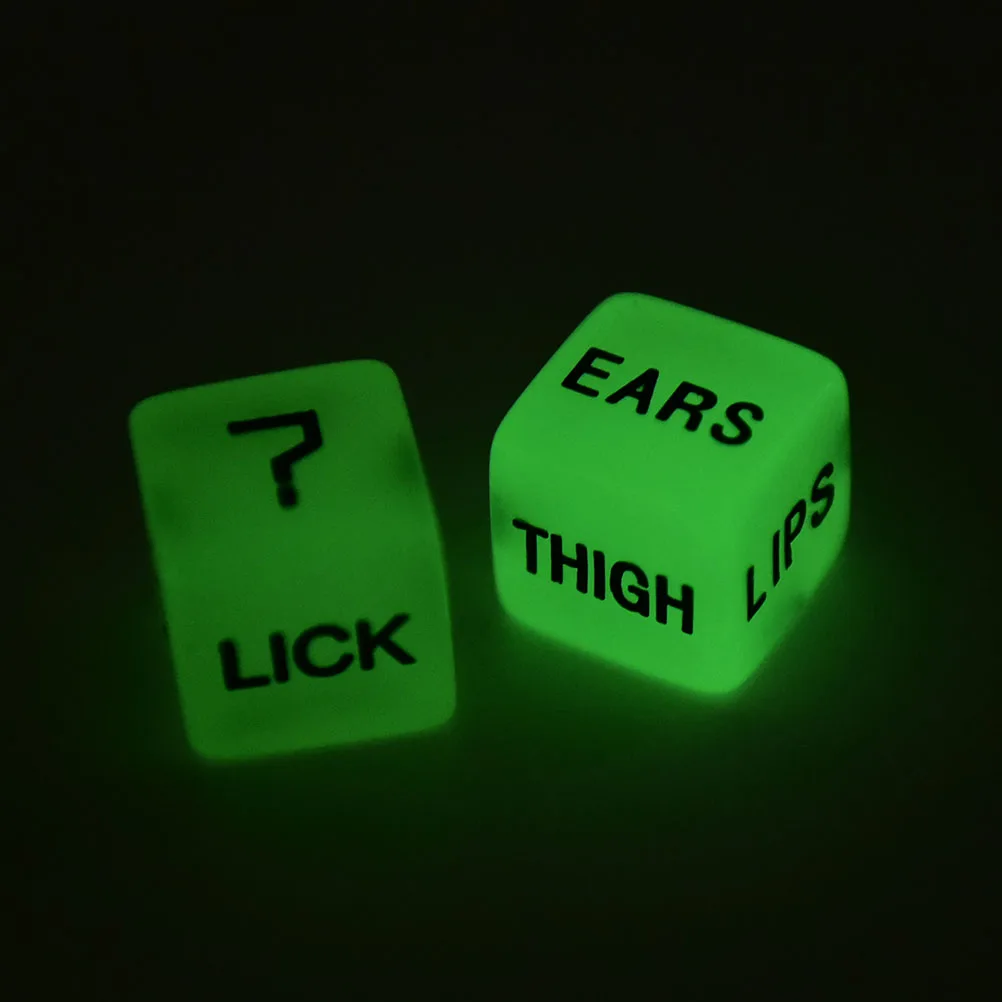 Из 2 предметов Забавные эротические игральные кости Романтика Любовь Юмор