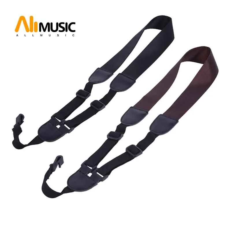 

Регулируемый крюк нейлоновый укулеле гитарный ремень черный