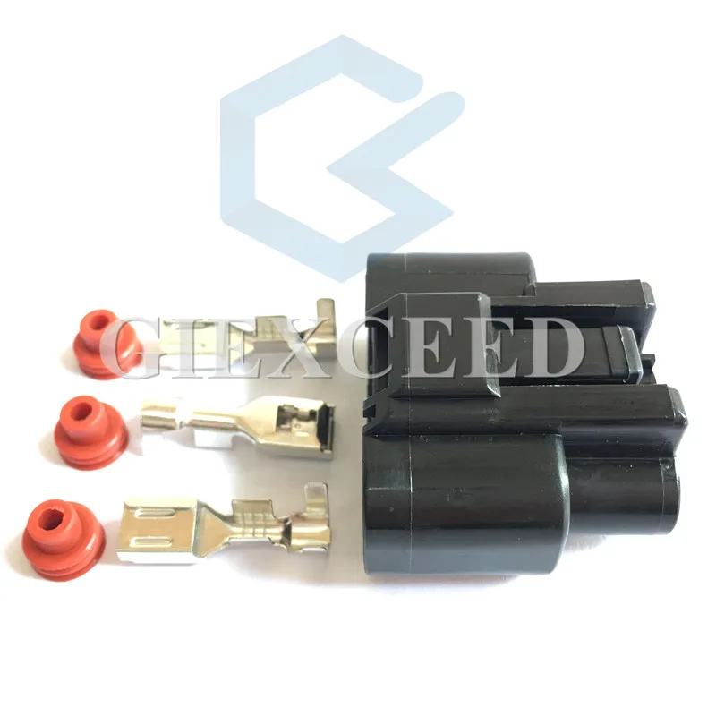 2 комплекта розетка вентилятора автомобильный электрический провод 3 контактный