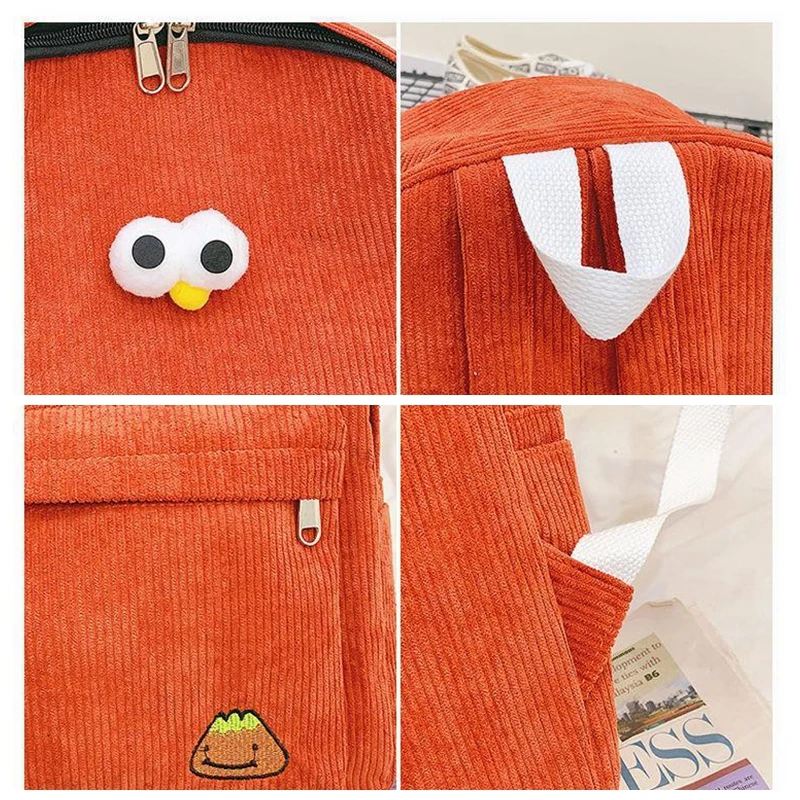 Школьный рюкзак Вельветовая сумка | Багаж и сумки