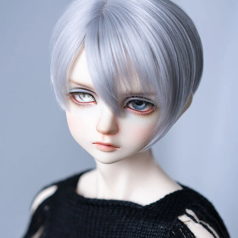 Bybrana Bjd парик 1/3 1/4 Sd кукла короткие волосы мальчик косая челка сбоку парики |