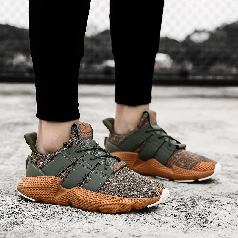 

CYYTL Trend Men's Breathable Mesh Casual Shoes Shock Absorbing Wear-resistant Running Sneakers Sport Trainer Sapatos Homem