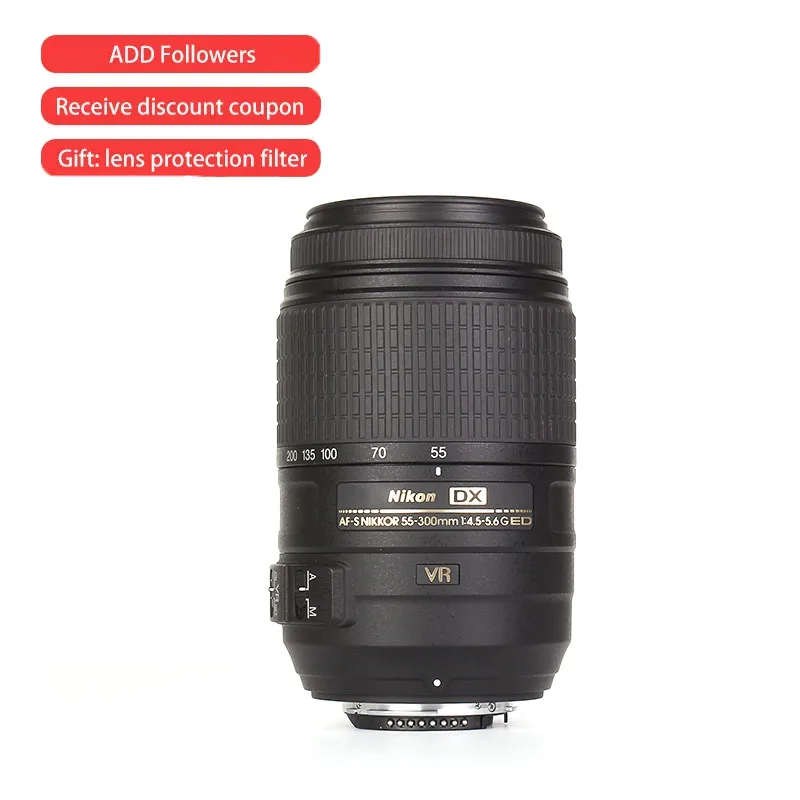 

Телеобъектив Nikon AF-S DX NIKKOR 55-300 мм