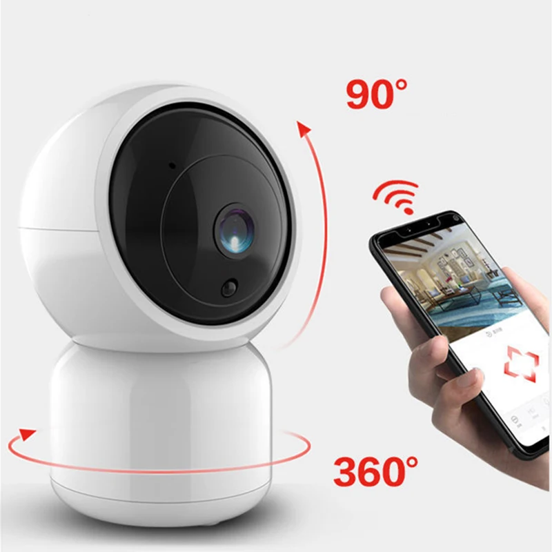 Умная IP камера SmartCnet Tuya Smart Life 720P 1080P 1 м 2 м|Камеры видеонаблюдения| |