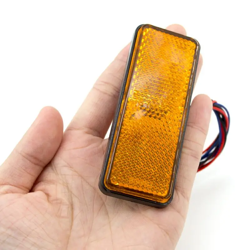 24 SMD красный желтый белый прямоугольный Универсальный Автомобильный грузовик