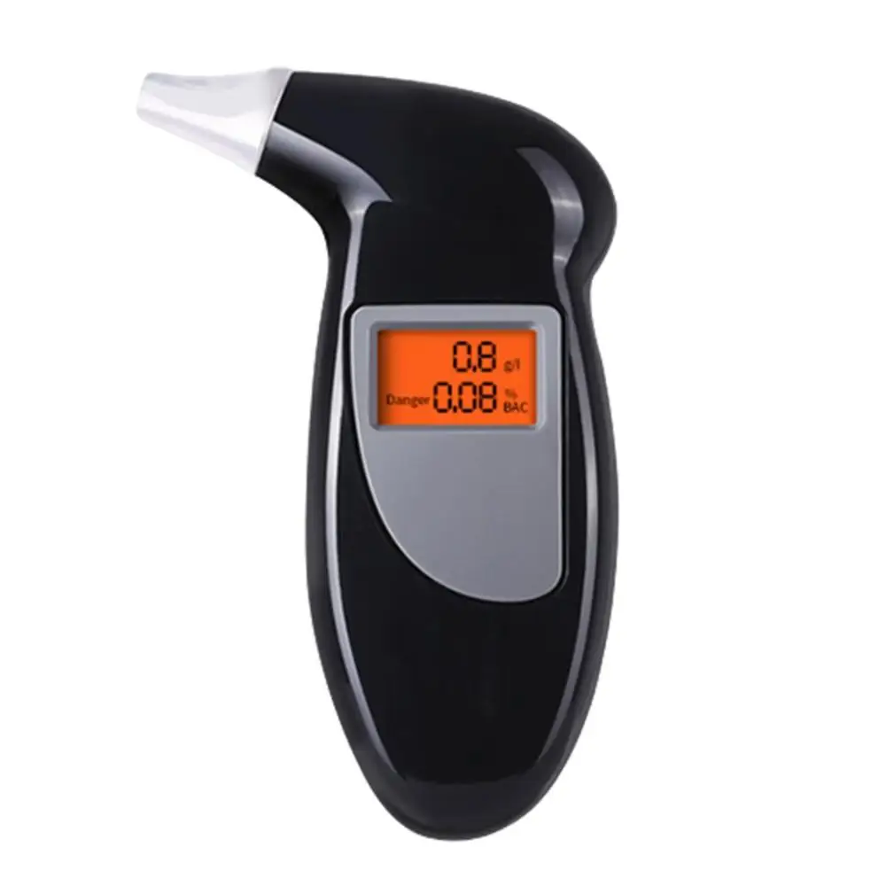 

Portable Handheld Led Backlight Digital Blowing High Sensitivity Alcohol Detector