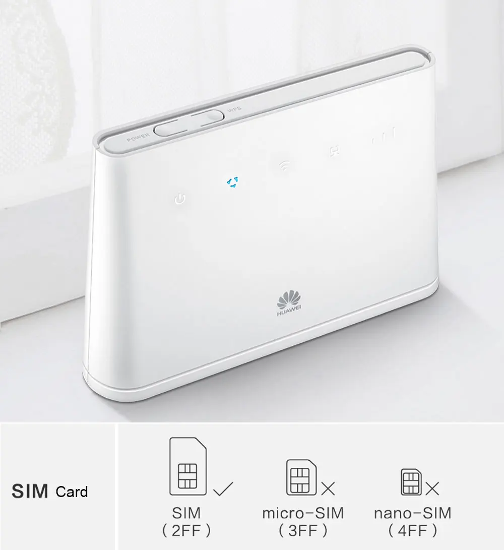 HUAWEI 4G Роутер 2 2,4G 300 Мбит/с Wifi LTE CPE мобильный роутер LAN порт Поддержка sim-карты портативный беспроводной роутер WiFi роутер