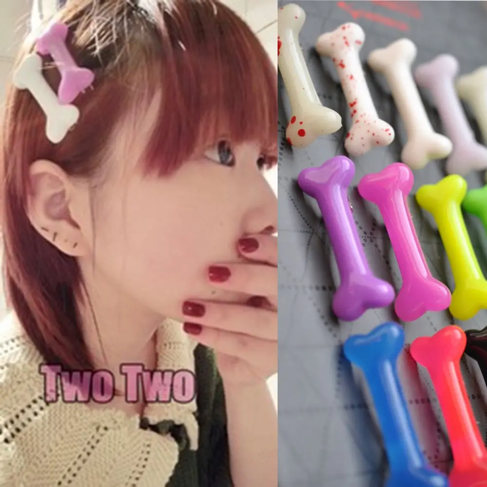 1 предмет лидер продаж костной формы Заколки для волос Шпильки одинаковые