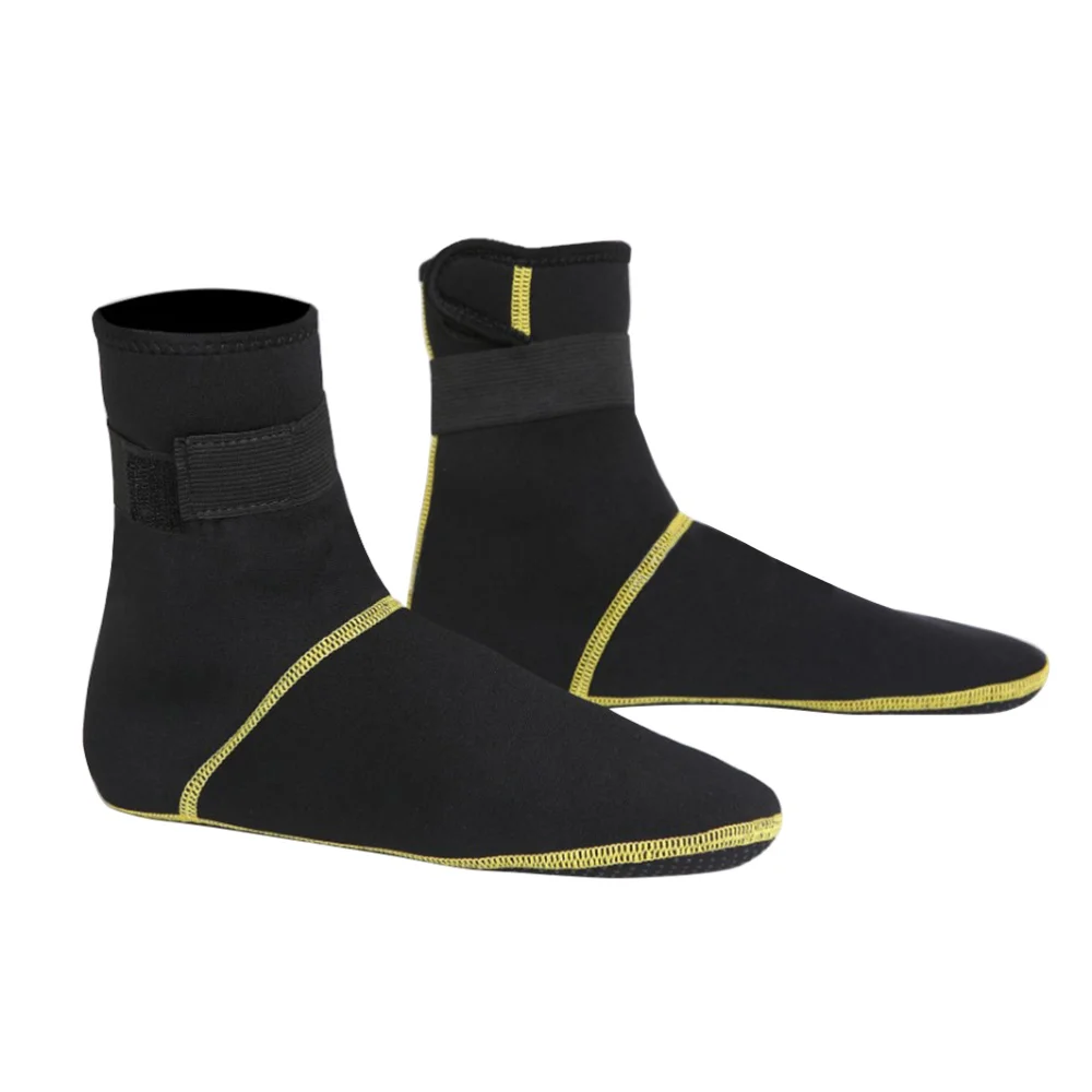 

1pair 3mm Long-cylinder Swimming Accessory Watersports Diving Socks - Size (Blue)