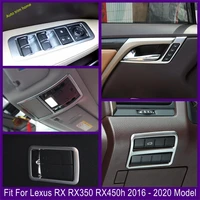 accessories door bowl strip lift button head reading lamps trunk button control cover trim for lexus rx rx350 rx450h 2016 2021