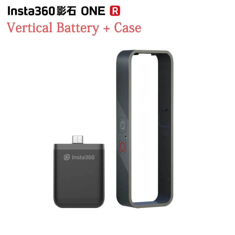 

Оригинальный Вертикальный чехол-бампер Insta360 ONE RS для аккумулятора аксессуары 360 One R