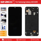 Супер AMOLED для Samsung Galaxy A30 A305 A305F A305G ЖК-дисплей сенсорный экран дигитайзер для Samsung A30 ЖК-экран Замена