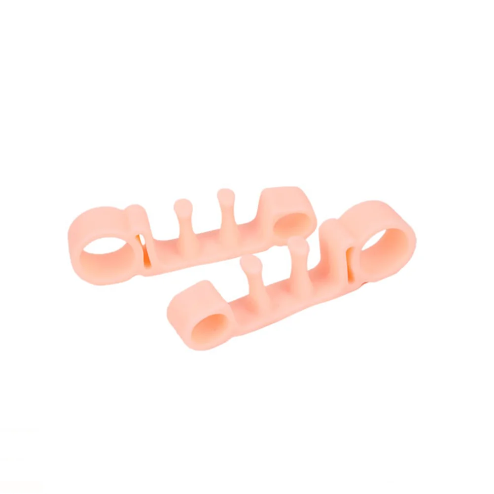 

2 пары, разделитель для пальцев ног, Корректор боли в форме улитки