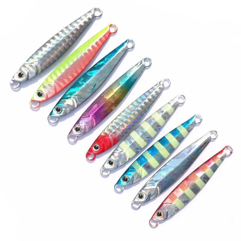 Блесна рыболовная металлическая длинная 20 шт./лот г|Наживки для рыбной ловли| |