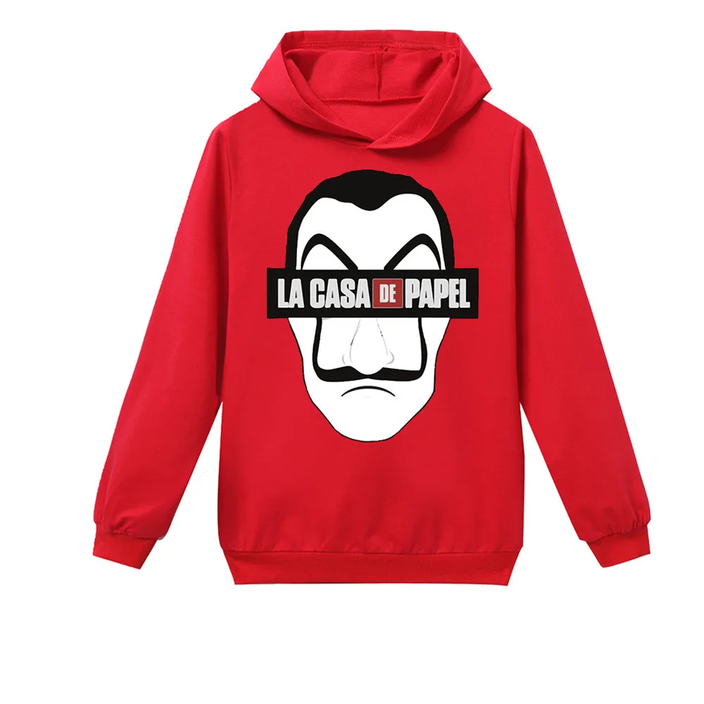 Лидер продаж 3D толстовки с капюшоном толстовка принтом ТВ серии La Каса де Papel