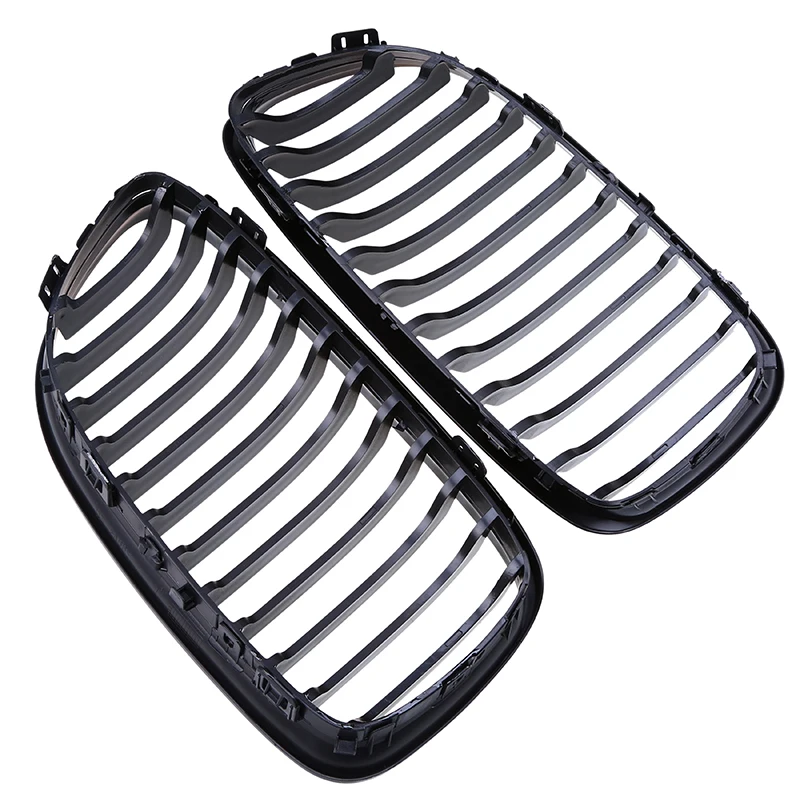 POSSBAY Racing Grills for BMW 3-Series E91 328i/328xi/330d Touring 2008-2012 Facelift Kidney Gloss Black Front Grille Replacment |
