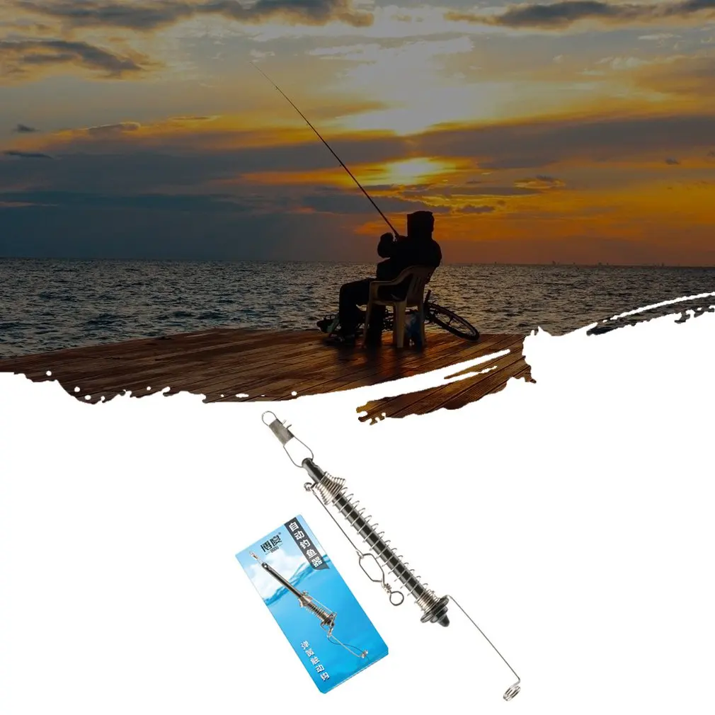 

2021 New Hot Fishing Lure Portable Automatic Fishing Hook Full Speed Automatic Spring Hook Outdoor Fishing Accessories