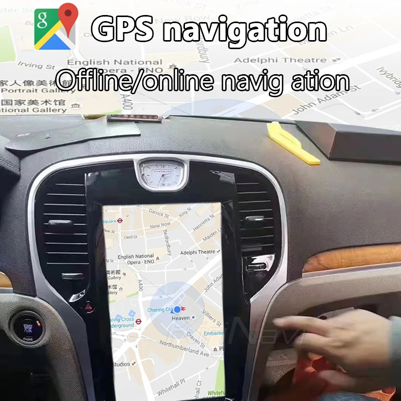 Автомобильный мультимедийный плеер KiriNavi 13 3 дюймов Android Tesla вертикальный экран