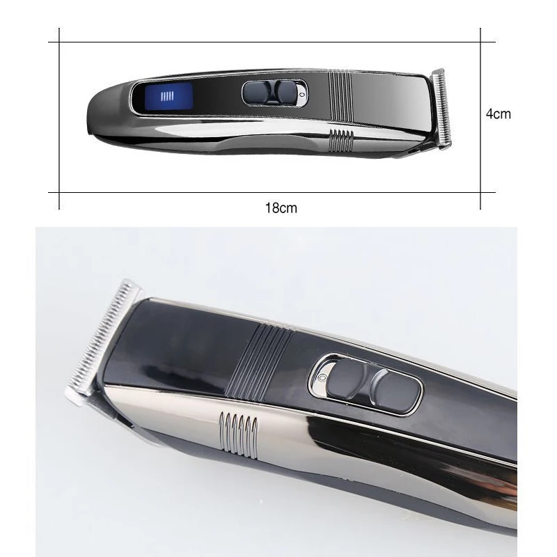 Аккумуляторная электрическая машинка Kemei профессиональная для стрижки волос