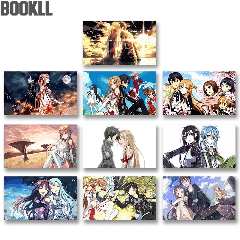 

Sword Art Online Alicization Anime Nordic Prints Poster Modular Canvas Pictures Painting Home Decoration Living Room Wall Art